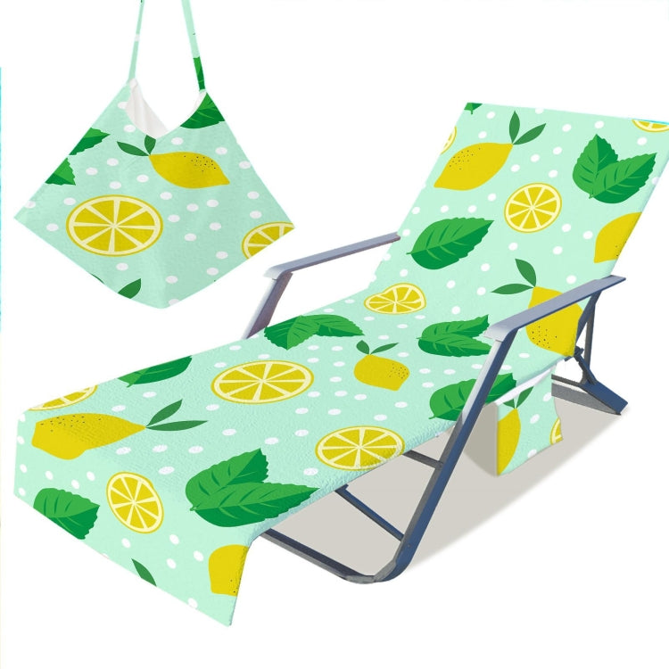 Microfiber Beach Recliner Cover Absorbent Quick Dry Recliner Mat