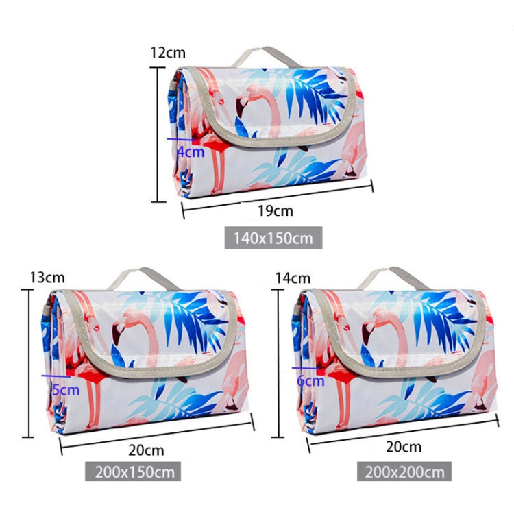Spring Outing Portable Moisture-proof Picnic Mat Outdoor Tent Campground Mat, Size: 150x200cm