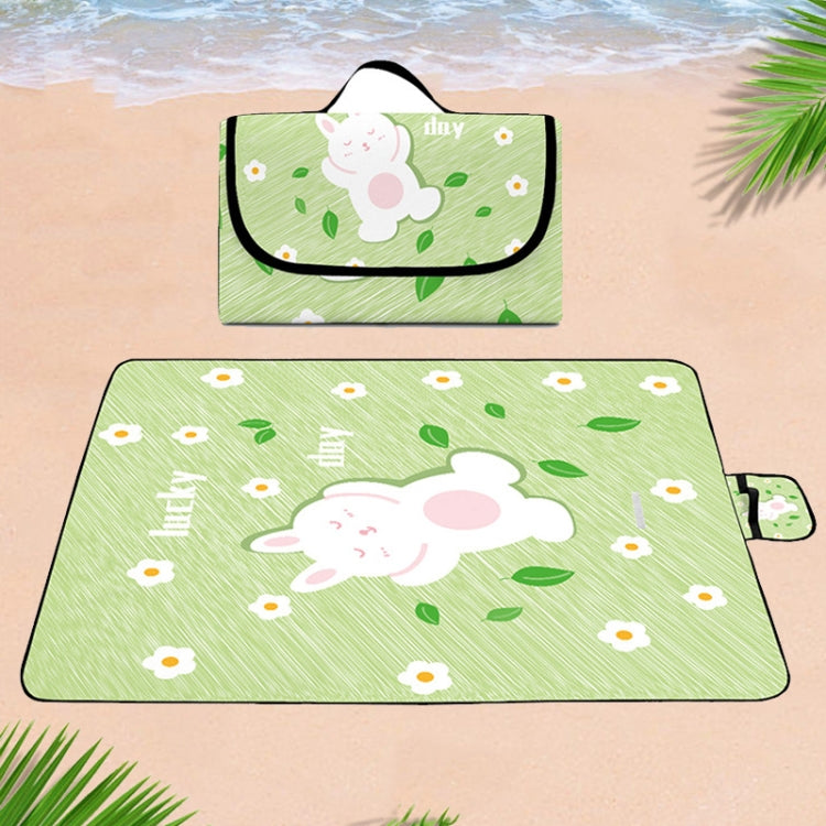Y005 Outdoor Portable Oxford Cloth Picnic Mat Waterproof Moisture-proof Picnic Cloth(1.5x2m)