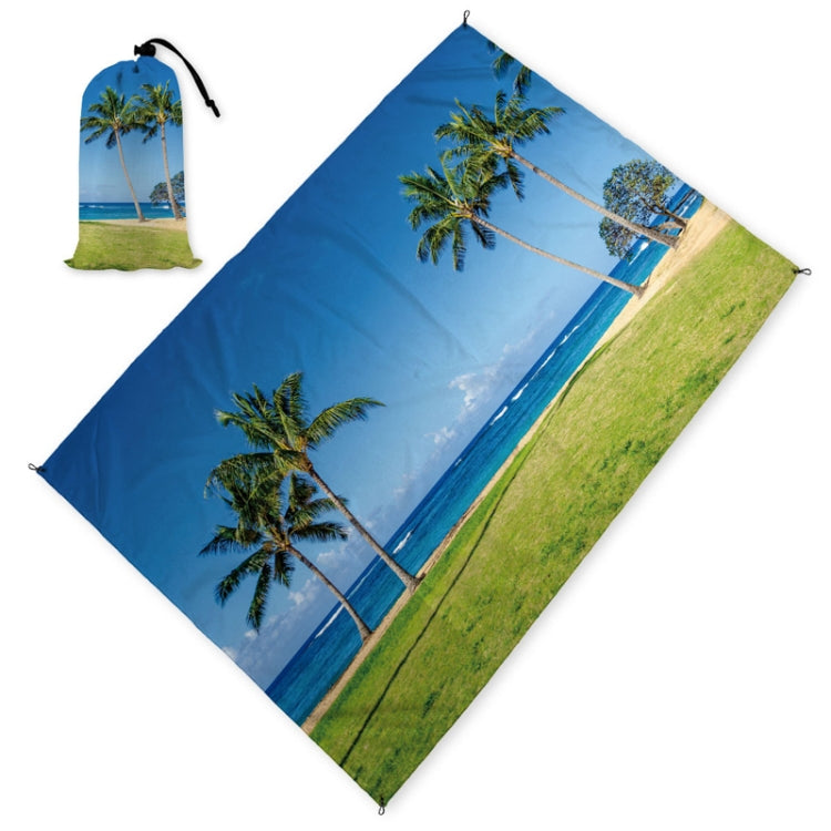 C022 Outdoor Seaside Beach Mat Lightweight Sandproof Waterproof Picnic Mat(140x200cm)