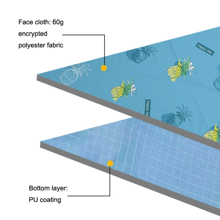 C022 Outdoor Seaside Beach Mat Lightweight Sandproof Waterproof Picnic Mat(140x200cm)