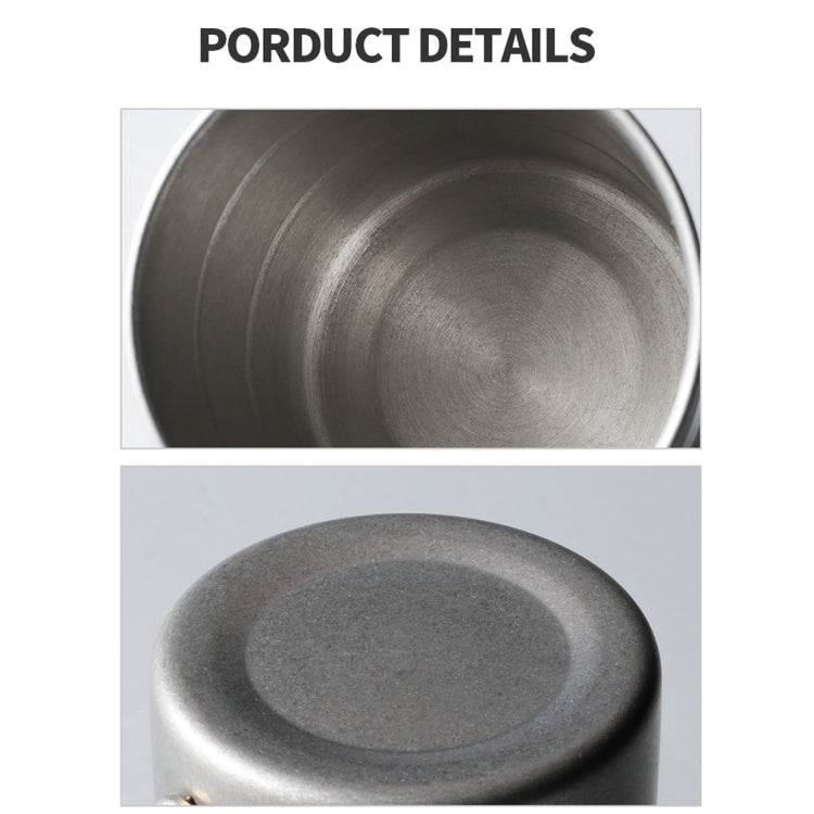 304 Stainless Steel Outdoor Picnic Camping Water Cup, Spec: Set