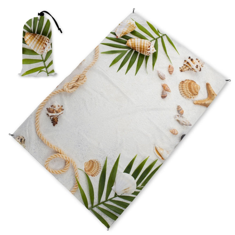 C016 Outdoor Beach Mat Lightweight Thickened Sandproof Waterproof Picnic Mat(140x200cm)