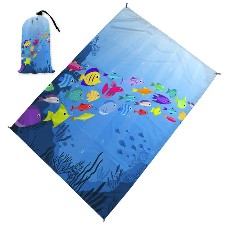 C018 Outdoor Beach Mat Lightweight Thickened Sandproof Waterproof Picnic Mat(140x200cm)