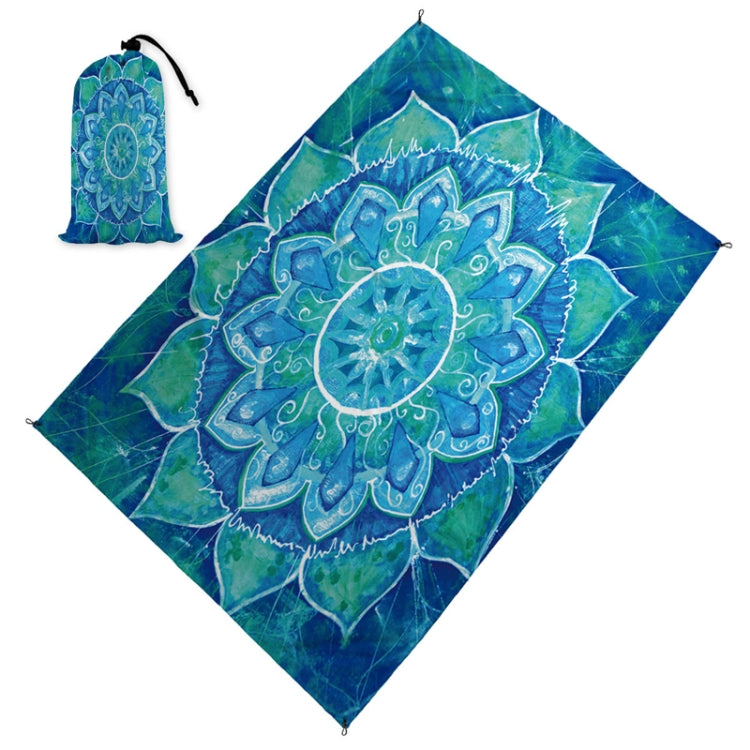 C013 Lightweight Thickened Waterproof Beach Mat Sandproof Outdoor Picnic Mat(140*x200cm)