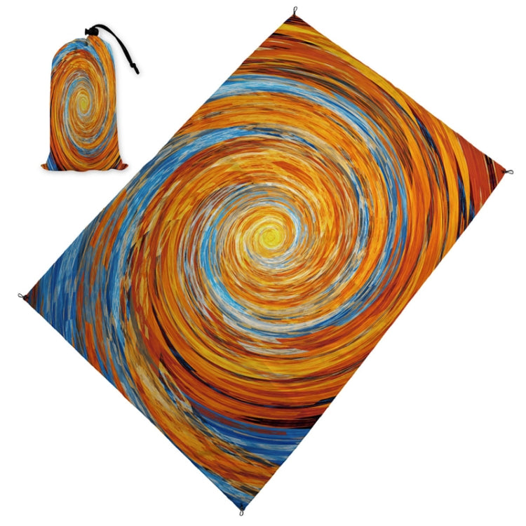 C014 Lightweight Thickened Waterproof Beach Mat Sandproof Outdoor Picnic Mat(140*x200cm)