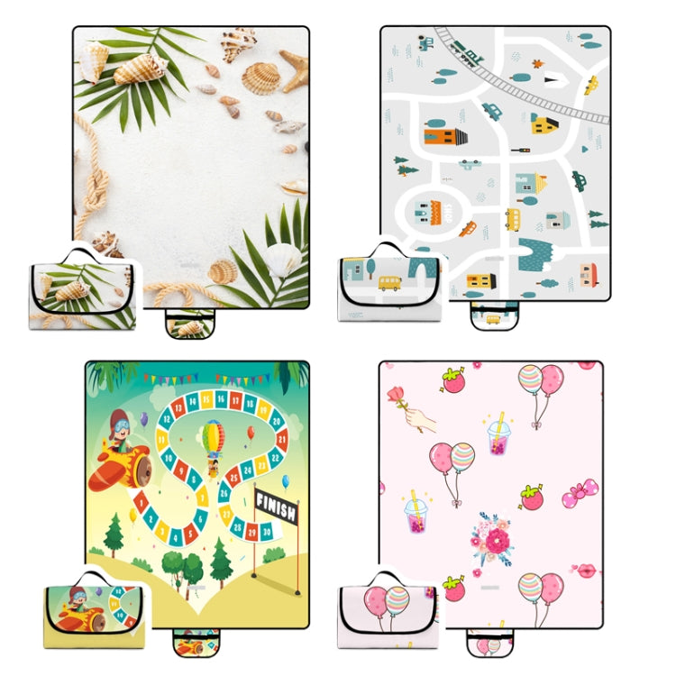 Y018 Moisture-proof Outdoor Grass Mat Thickened Waterproof Picnic Mat(1.5x2m)
