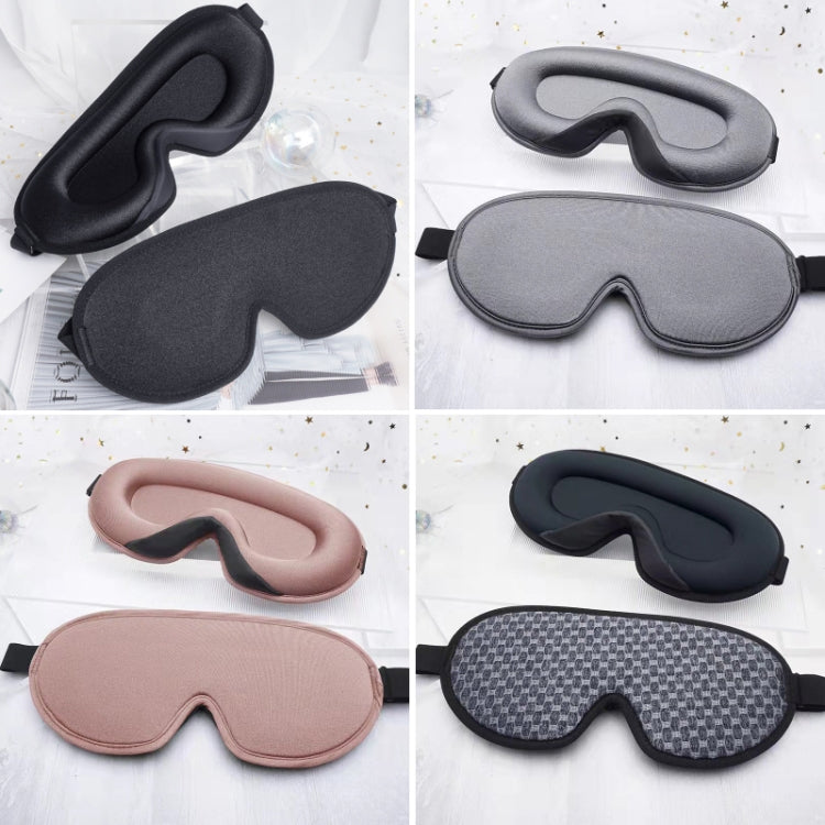 Three-Dimensional Breathable Hollow Sleep Shading Eye Mask, Specification: Champagne Color