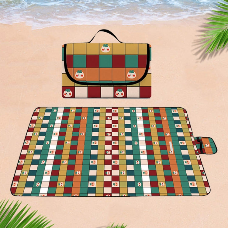 Y012 Outdoor Thickened Moisture-proof Waterproof Portable Camping Mat(1.5x2m)