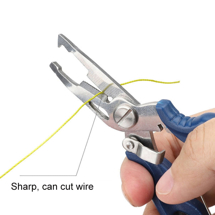 2 PCS Lure Fishing Pliers Hook Picker Lure Pliers + Anti-lost Rope