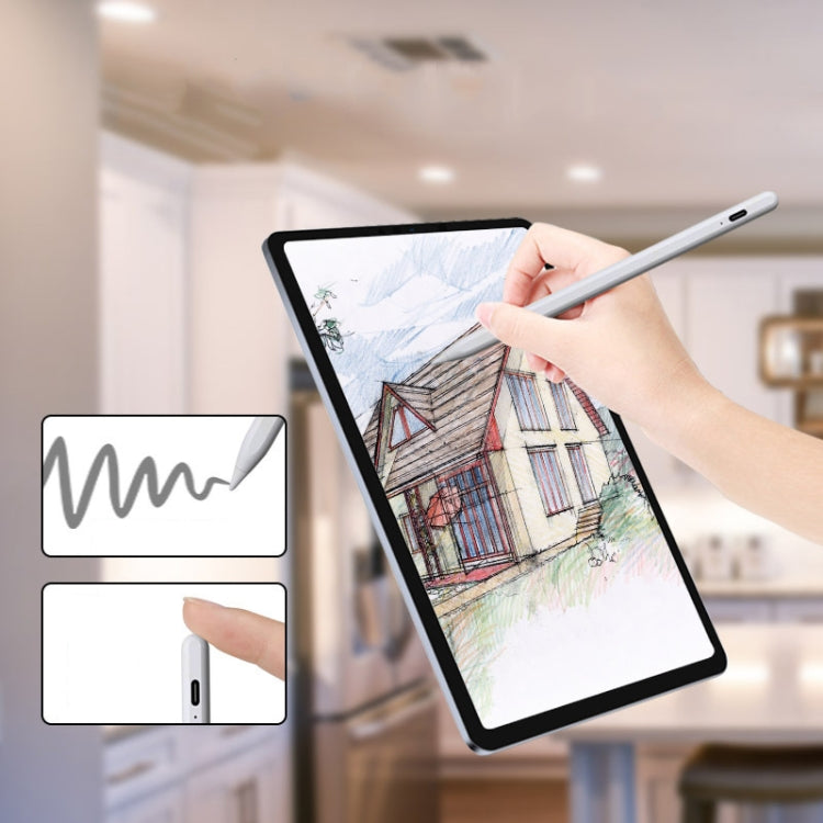 RM-503 Universal Magnetic Adsorption Active Stylus Pen(White)