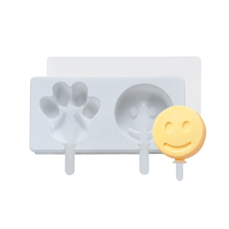 Home Cartoon DIY Ice Cream Silicone Mold With Lid
