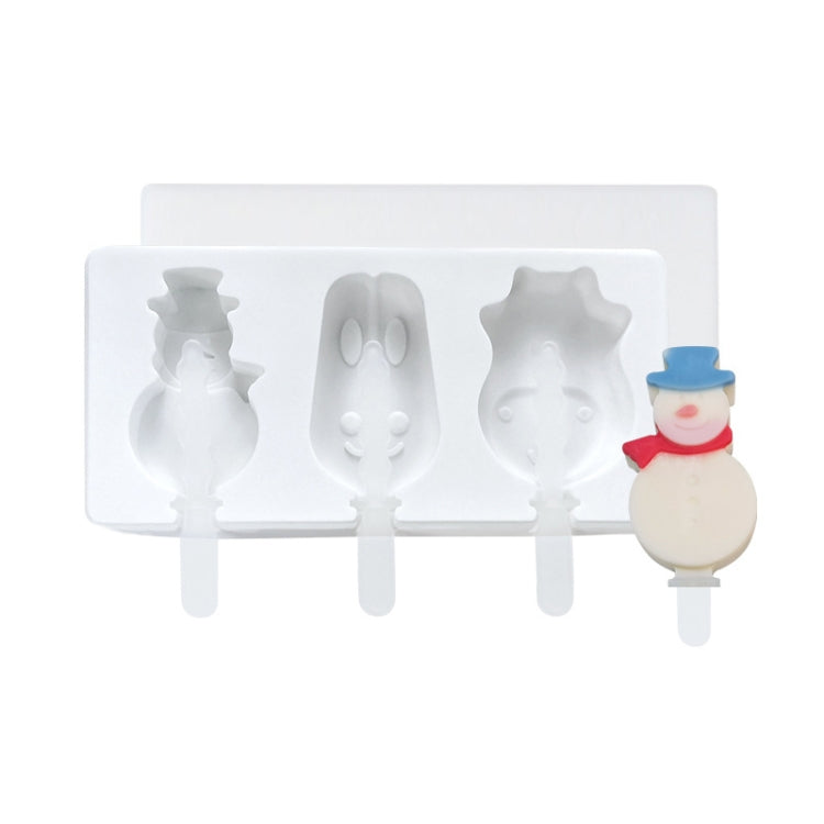Home Cartoon DIY Ice Cream Silicone Mold With Lid