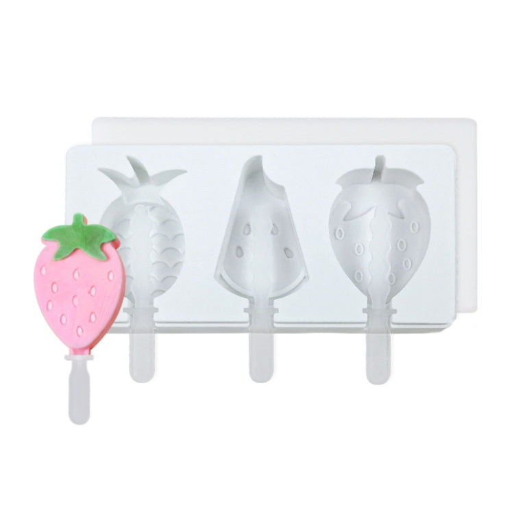 Home Cartoon DIY Ice Cream Silicone Mold With Lid
