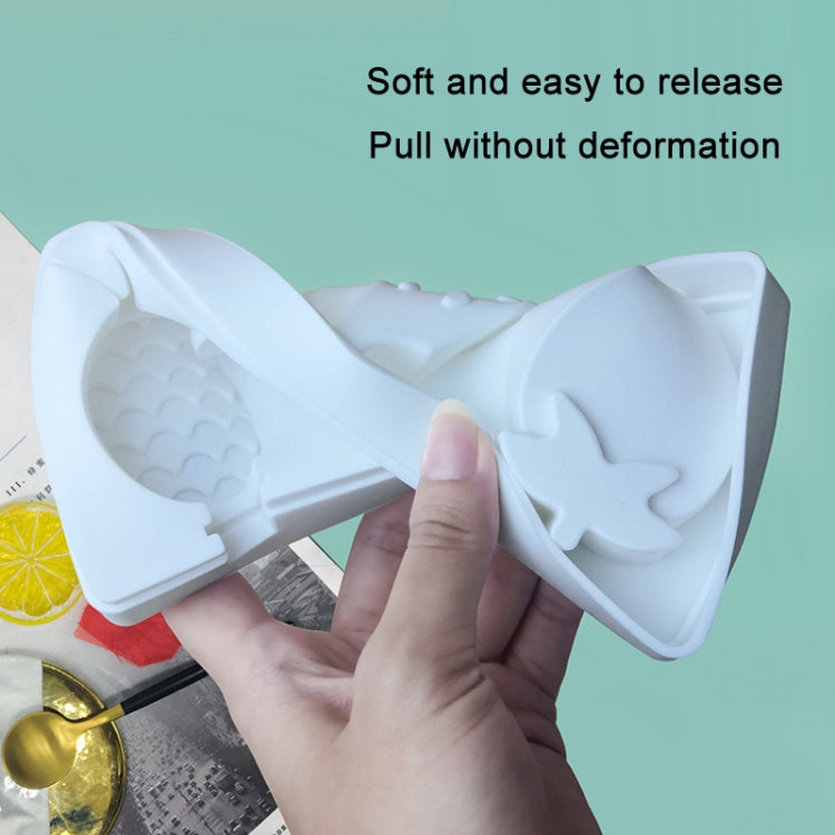 Home Cartoon DIY Ice Cream Silicone Mold With Lid