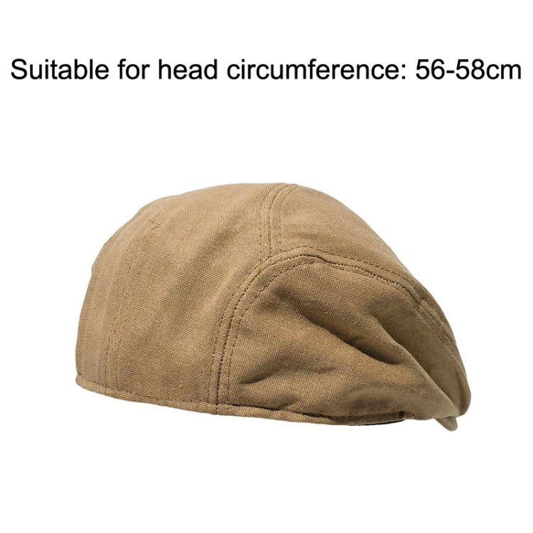 Retro Forward Cap Linen Cap Spring And Summer Beret