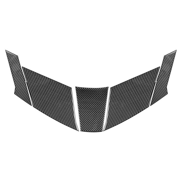 For Chevrolet Corvette C8 5pcs /Set Engine Under-Mount Stickers - Black