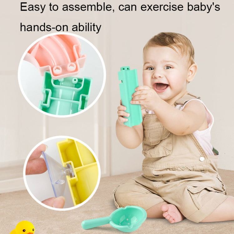 Children Bath Building Blocks Slide Water Toys, Spec: 44-pieces