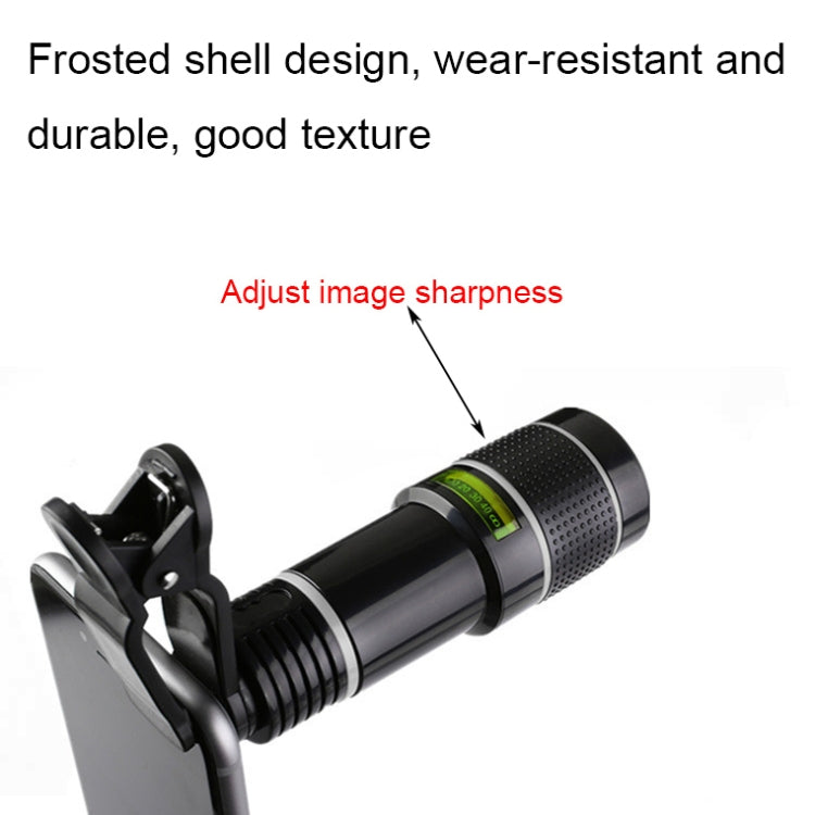 Zoom and Focus Phone Telephoto Lens, Spec: 20X
