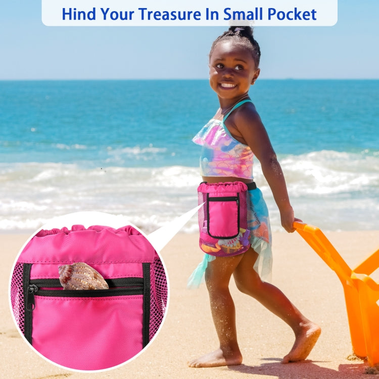 Summer Beach Children Shell Storage Bag Portable Bag