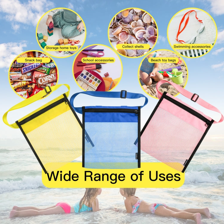 Summer Beach Children Shell Storage Bag Portable Bag Crossbody Bag, Color: Yellow