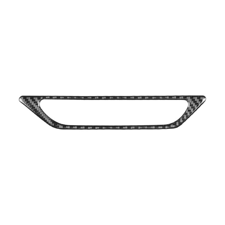 For Chevrolet Corvette C8 Trunk Handle Decoration Sticker - Black