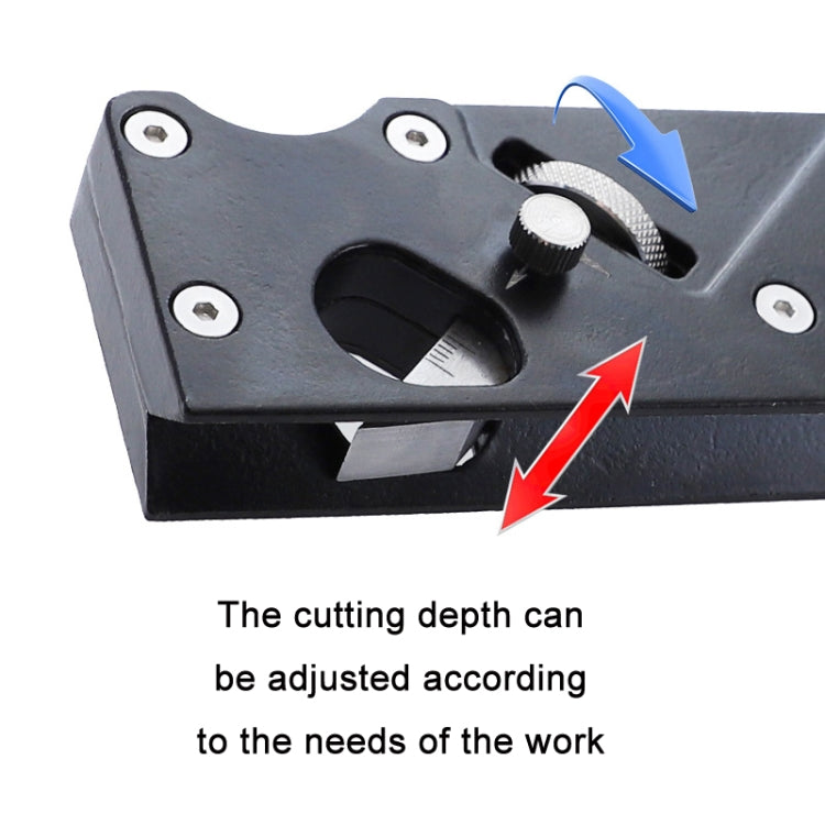 Adjustable Depth Woodworking Chamfering Planer, Specification: 3/16 Round Knife Head