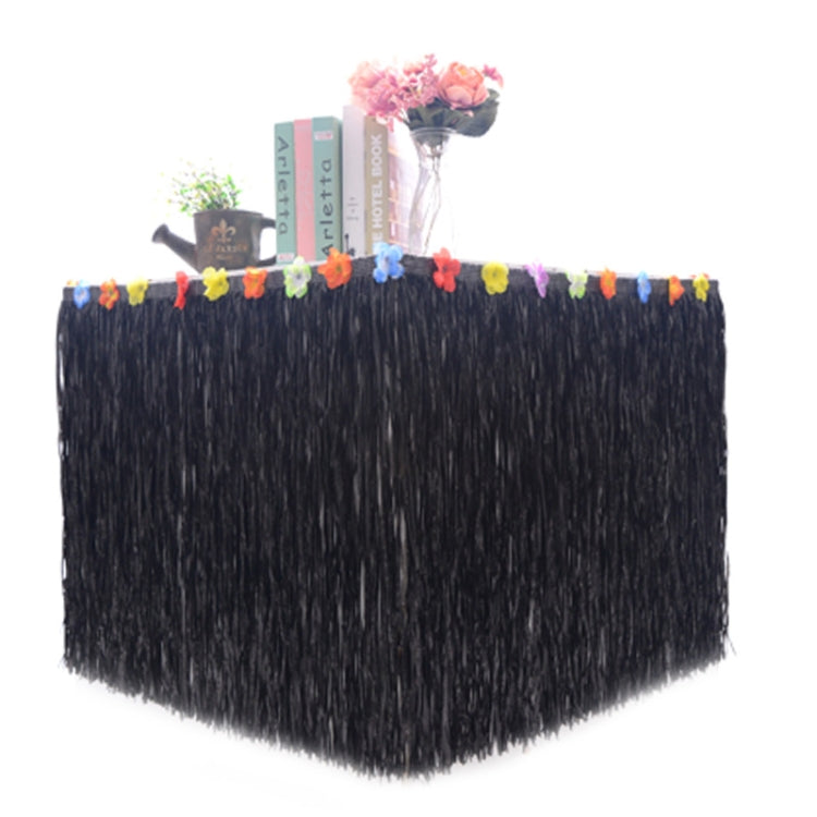 Hawaiian Table Dress Seaside Party Festive Bazaar Table Decorations, Size: 276x