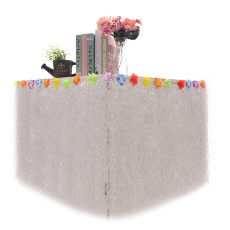Hawaiian Table Dress Seaside Party Festive Bazaar Table Decorations, Size: 276x