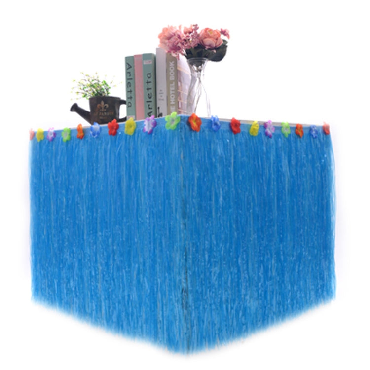 Hawaiian Table Dress Seaside Party Festive Bazaar Table Decorations, Size: 276x