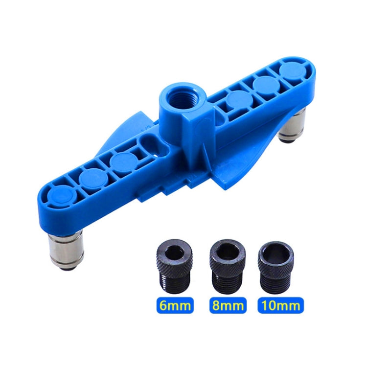 DIY Woodworking Hole Locator Self-Centering Marker, Model: Blue