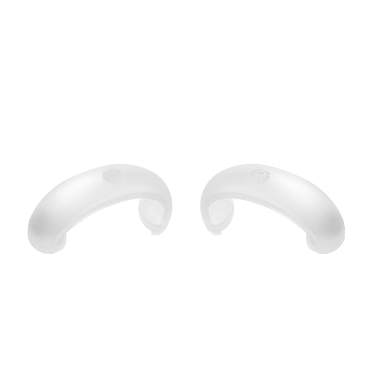 1 Pair  Controller Grip Anti-collision Silicone Ring for Oculus Quest2(Transparent)