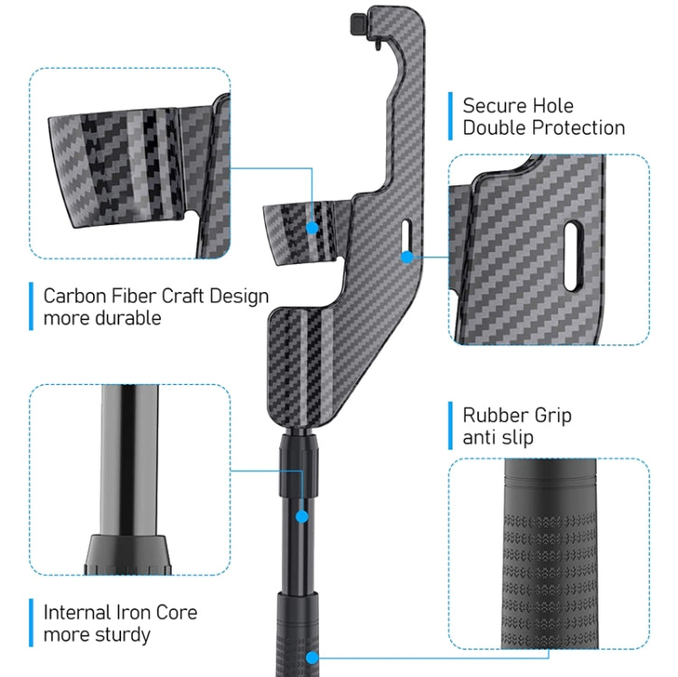 Carbon Fiber Golf Club Adapter for Oculus Quest 2 Controller