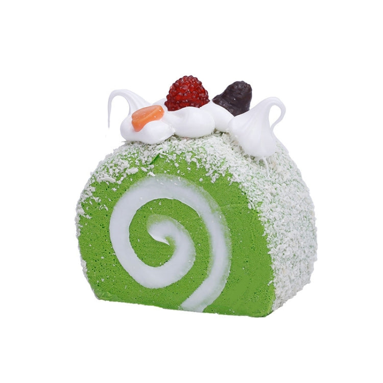 20 PCS Simulation Egg Roll Cake Refrigerator Sticker Photography Props Decoration