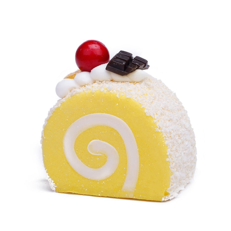 20 PCS Simulation Egg Roll Cake Refrigerator Sticker Photography Props Decoration