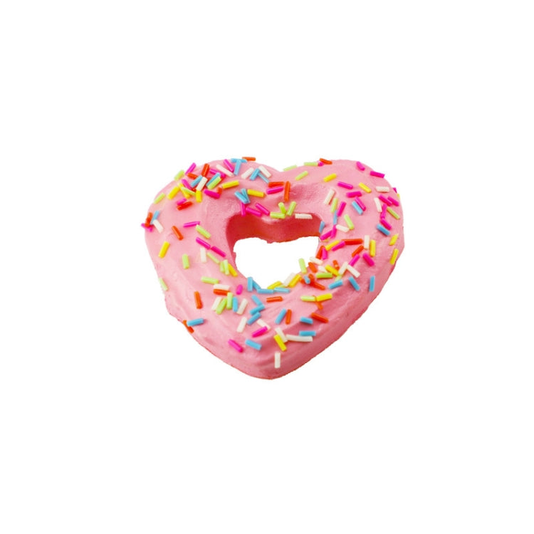 2 PCS PU Simulation Donut Toy Decorative Ornament
