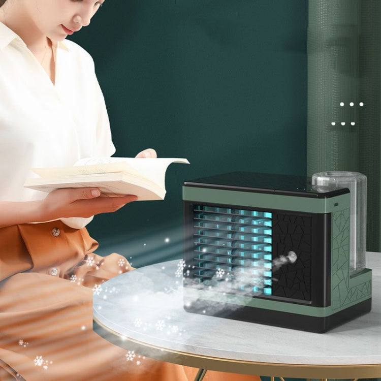 12W Water Cube Air Cooler Office Silent Air Conditioning Fan,Style:  USB Plug -in