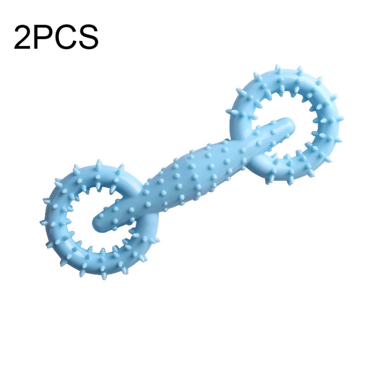 TPR Pet Pull Ring Molar Stick Toy Dog Chew Toy