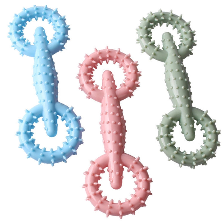TPR Pet Pull Ring Molar Stick Toy Dog Chew Toy