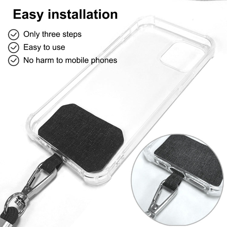 2 PCS Phone Lanyard Adjustable Detachable Neck Cord with Card