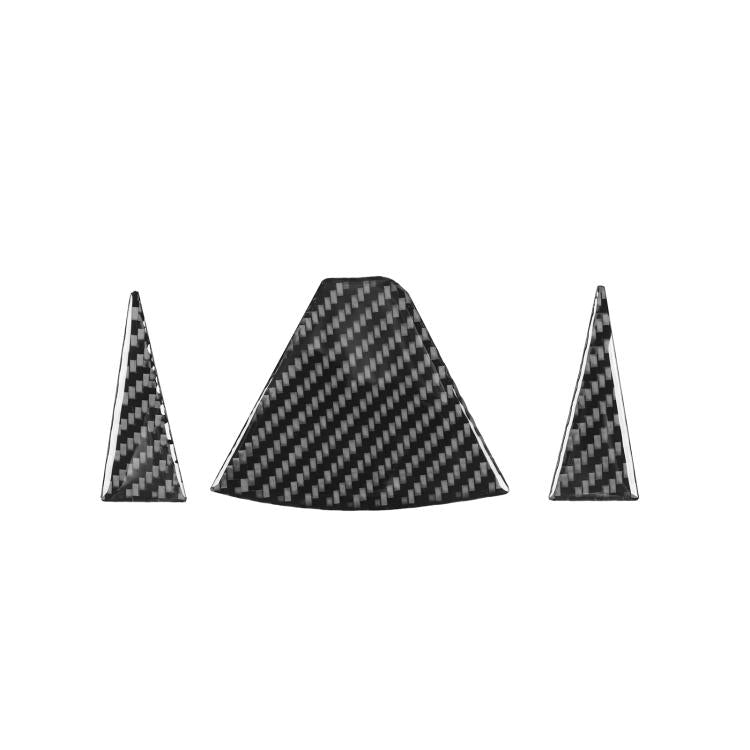 For Chevrolet Corvette C8 Rear Camera Triangle Sticker - Black