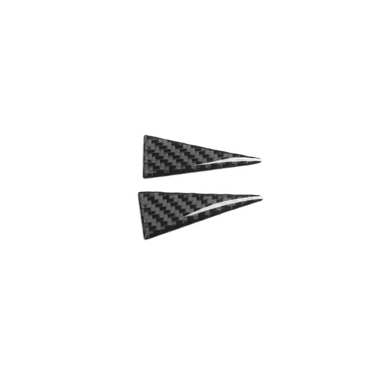 For Chevrolet Corvette C8 Rear Camera Triangle Sticker - Black