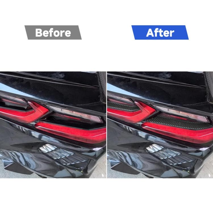 For Chevrolet Corvette C8 4pcs /Set Taillight Decorative Strip - Black