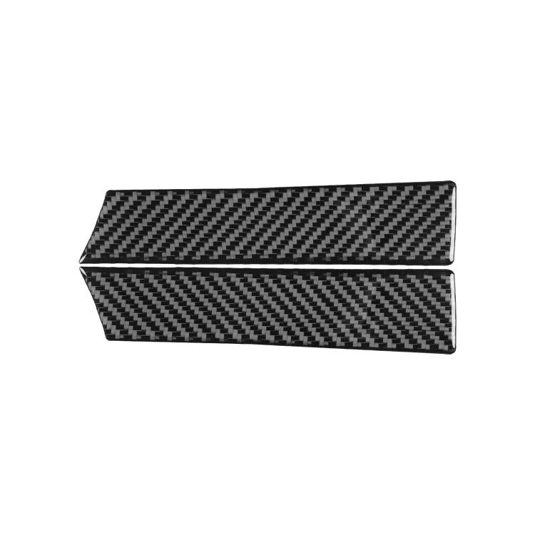 For Chevrolet Corvette C8 2pcs /Set Rear Engine Trim Strip - Black