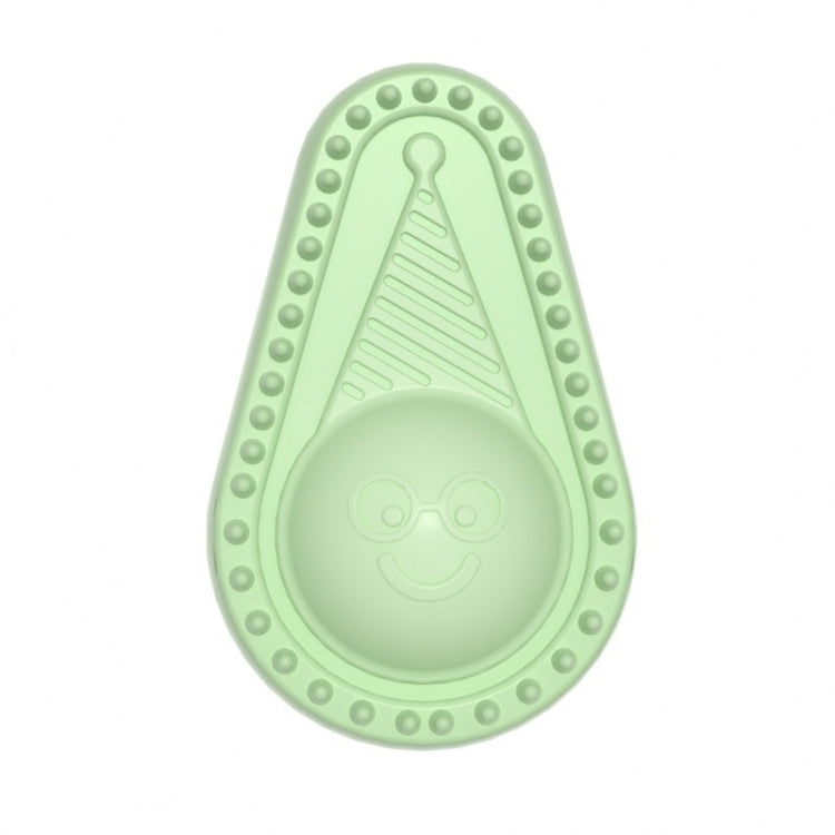 TPR Avocado Shaped Tooth Cleaning Dog Toy