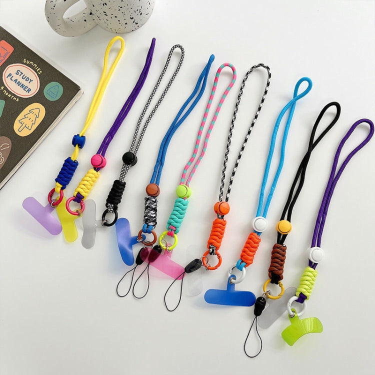 2 PCS  Mobile Phone Colorful Lanyard With Patch