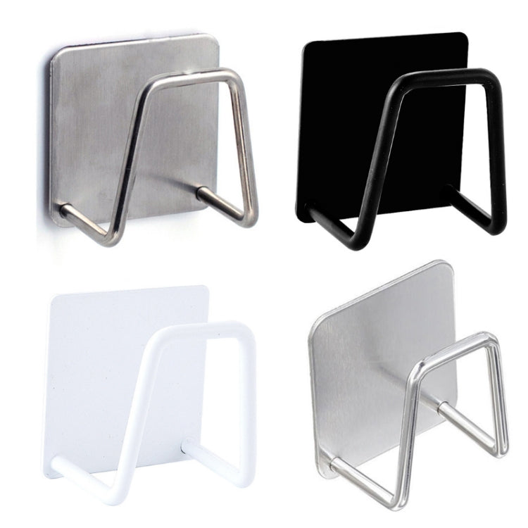 4 PCS 304 Stainless Steel Sponge Rack Sink Drain Rack, Color: Brushed Color