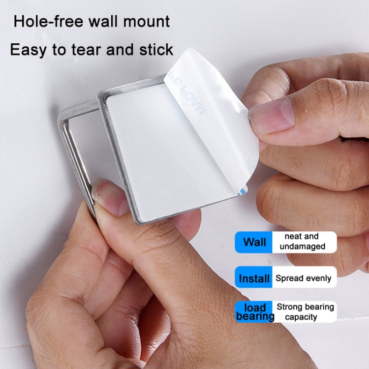 4 PCS 304 Stainless Steel Sponge Rack Sink Drain Rack, Color: Large True Color