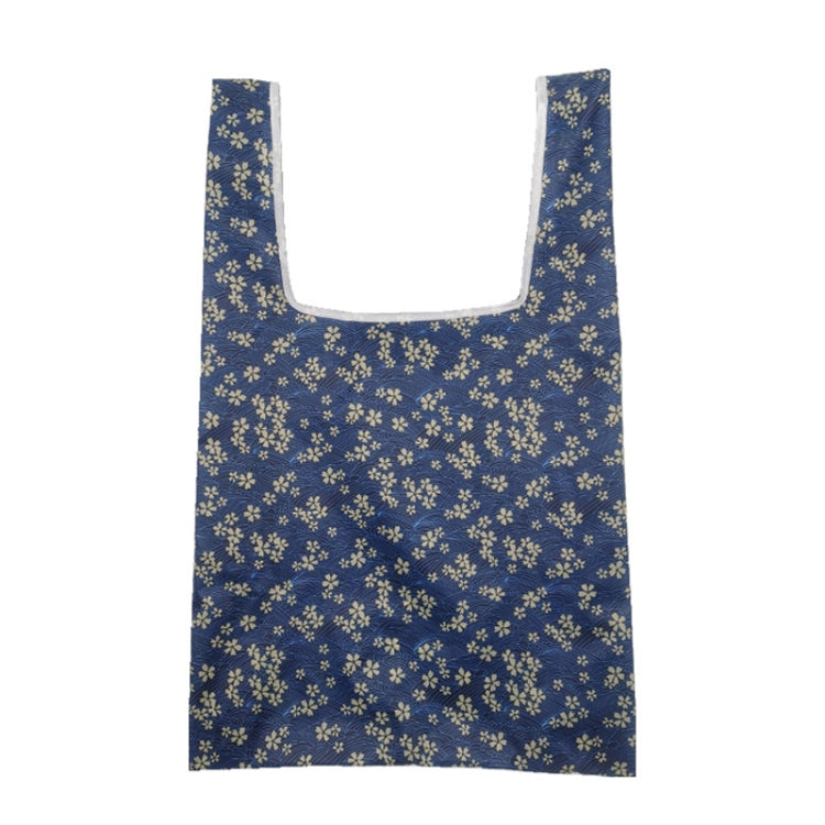 5 PCS M0048 Portable Foldable Printed Shopping Bag