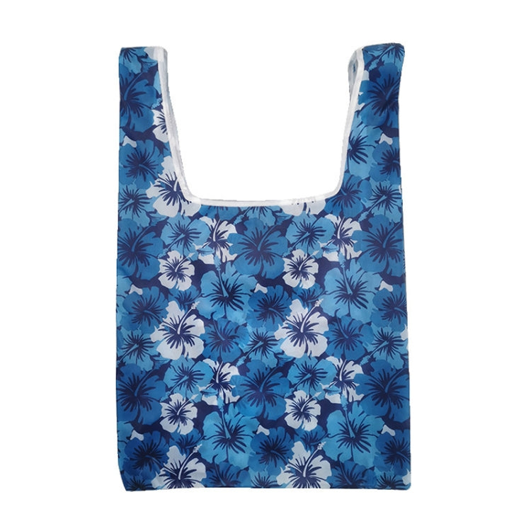 5 PCS M0048 Portable Foldable Printed Shopping Bag